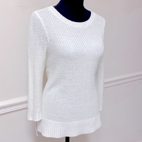 Ralph Lauren EUC Off-White/Cream Crochet Top - Picture 4 of 16